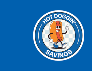Hot Doggin Illustration